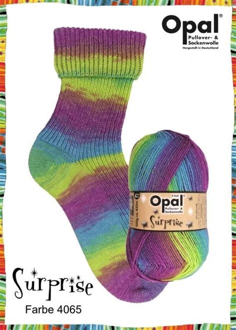 Opal 4 Ply 4065 Surprise with wool and nylon